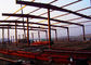 Gruppo di lavoro pronto del magazzino della struttura d'acciaio/costruzione fabbricato industriale