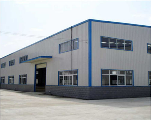 Sezione H Edificio di magazzino prefabbricato in acciaio laminato a caldo galvanizzato economico industriale peso leggero grande lunghezza