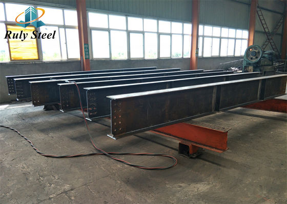 Struttura in acciaio prefabbricato colonne a sezione H tracciati Q235B Q355B