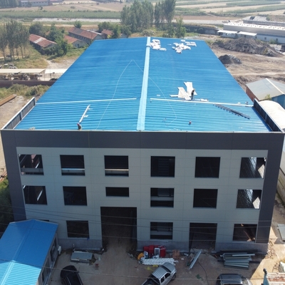 Strutture in acciaio galvanizzato prefabbricate per edifici industriali