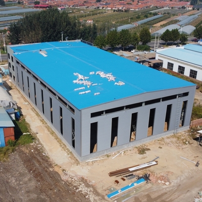 Edificio di officine prefabbricate in acciaio per officine di riparazione di automobili