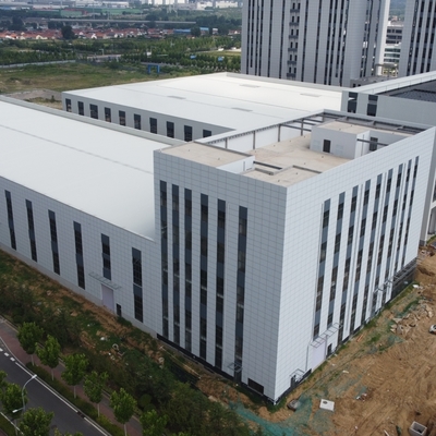 Edificio di struttura in acciaio prefabbricato per laboratorio di magazzino personalizzabile