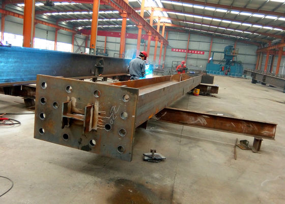 Montaggio prefabbricato d'acciaio dei fasci e delle colonne dell'acciaio per costruzioni edili del fascio di sostegno