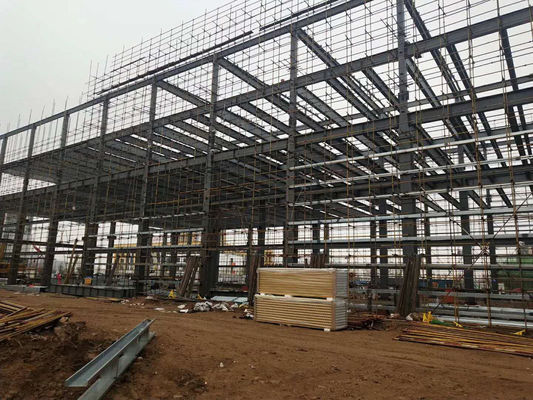 Multi costruzione delle strutture d'acciaio di aumento delle costruzioni di struttura dell'acciaio per costruzioni edili dei pavimenti alta