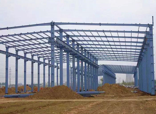 Costruzione prefabbricata del metallo della struttura della struttura d'acciaio/gruppo di lavoro d'acciaio di costruzione della costruzione