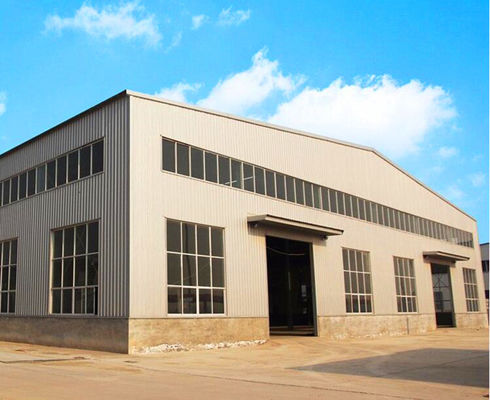 Costruzioni prefabbricate del magazzino della fabbrica della struttura della struttura d'acciaio della costruzione veloce