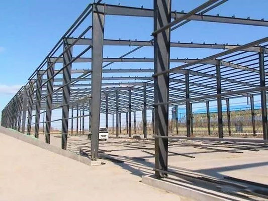 Magazzino portale leggero della costruzione di struttura della struttura d'acciaio della costruzione di struttura d'acciaio