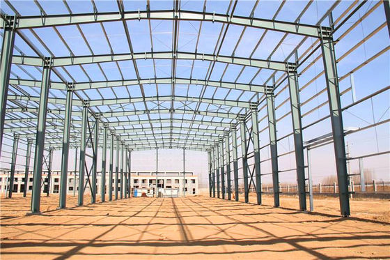 Costruzione leggera del magazzino del metallo delle multi della portata della struttura d'acciaio costruzioni del magazzino