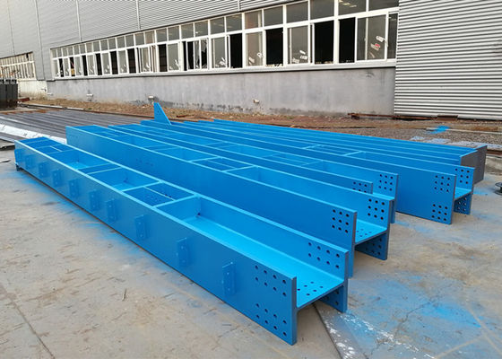 Travi in acciaio strutturale a sezione H Q235B, fabbricazione personalizzata