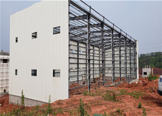 Edifici prefabbricati industriali in acciaio con telaio Q235B/Q355B