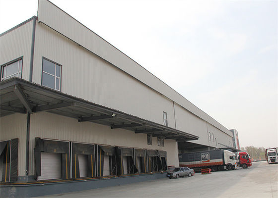 Il magazzino di logistica del parco di logistica della struttura d'acciaio ha prefabbricato la costruzione della struttura d'acciaio