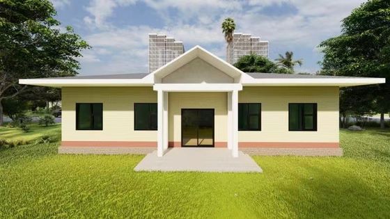 Casa prefabbricata in acciaio con isolamento in lana di vetro