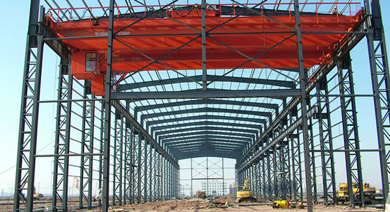Industrial Low Cost Workshop Sezione laminata a caldo costruzione in acciaio Made in China
