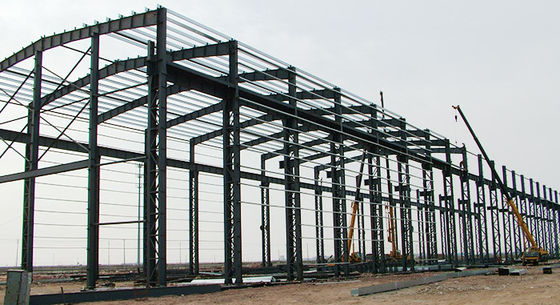 Industrial Low Cost Workshop Sezione laminata a caldo costruzione in acciaio Made in China