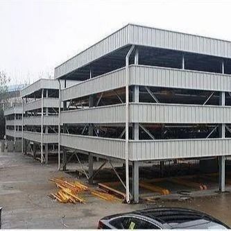 Struttura prefabbricata in acciaio per parcheggio multipiano a grande luce Q235B Q355B