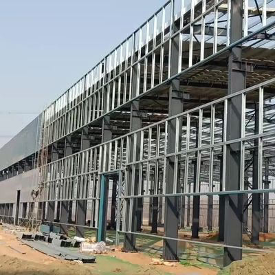 Struttura prefabbricata in acciaio per parcheggio multipiano a grande luce Q235B Q355B