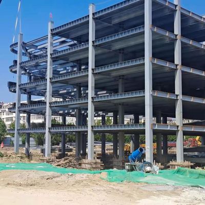 Struttura prefabbricata in acciaio per parcheggio multipiano a grande luce Q235B Q355B