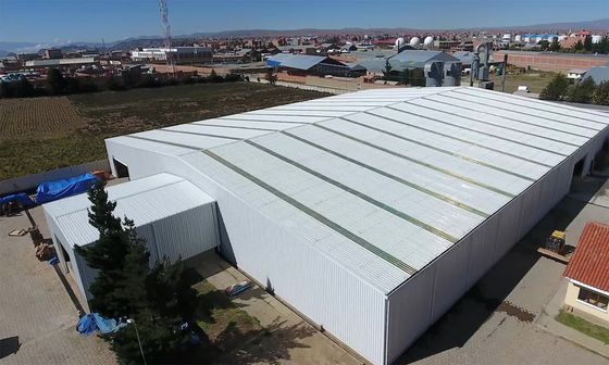 Struttura in acciaio galvanizzato/dipinto Edificio di magazzino prefabbricato