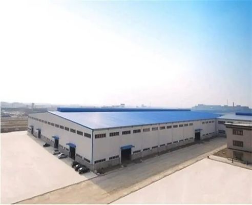 Struttura di acciaio economica Edificio Galvanizzato laminato a caldo H Sezione di sezione Parte di telaio magazzino prefabbricato