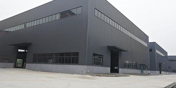 Struttura di acciaio stabile a lunga lunghezza H Sezione Pintata Grande struttura in acciaio Edificio Prefabbricato