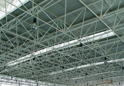 Pensilina prefabbricata in acciaio per caselli autostradali