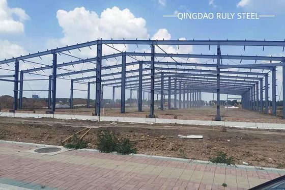 Grandi lunghezze Rapido assemblaggio Casa prefabbricata Costruzione Struttura in acciaio Edificio Magazzino prefabbricato