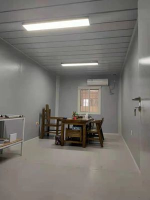 Casa di contenitori prefabbricata in acciaio galvanizzato ignifuge 25 anni di vita