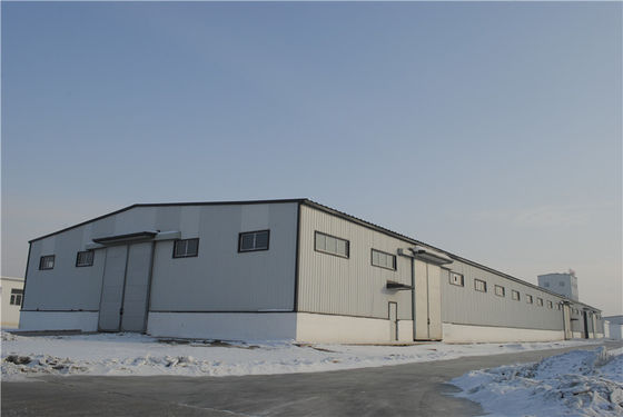 Struttura di acciaio economica Edificio Galvanizzato laminato a caldo H Sezione di sezione Parte di telaio magazzino prefabbricato