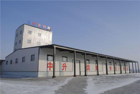 Officina Prefabbricata in Acciaio Strutturale Telaio a Portale Personalizzabile