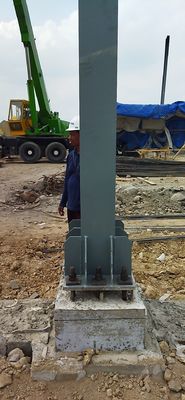 Prefabbricazione di strutture in acciaio Grande lunghezza facile assemblare con gru