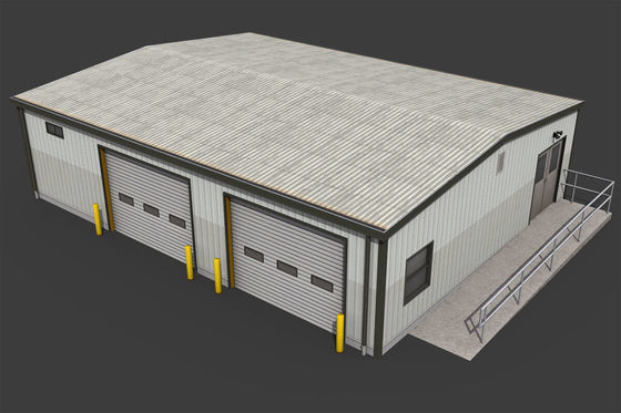 Cornice del portale laboratorio prefabbricato moderno costruzione personalizzata ad alto grado destinata al deposito
