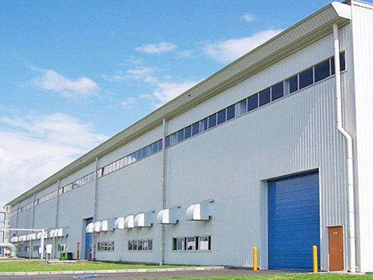 Capannone Officina Prefabbricato in Acciaio per Stoccaggio Industriale