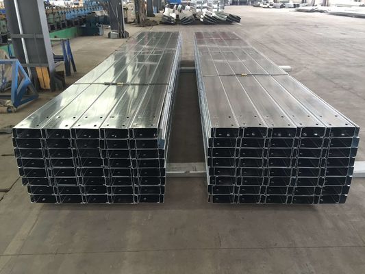 Purificazione galvanizzata C/Z per supportare il tetto e le pareti delle strutture in acciaio