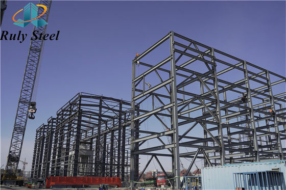 Fabbricazione di strutture in acciaio prefabbricate a più piani per edifici residenziali / di ufficio / alberghieri