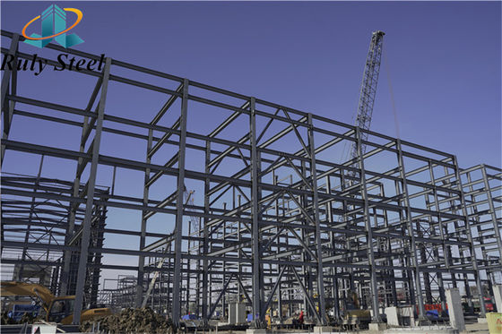 Fabbricazione di strutture in acciaio prefabbricate a più piani per edifici residenziali / di ufficio / alberghieri