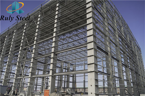 Fabbricazione di strutture in acciaio prefabbricate a più piani per edifici residenziali / di ufficio / alberghieri