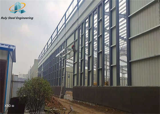 Strutture in acciaio prefabbricate fabbricazione edilizia magazzino più piani officina grande durata materiali da costruzione