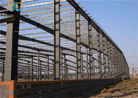 Q355B Struttura in acciaio prefabbricata Struttura in acciaio da magazzino