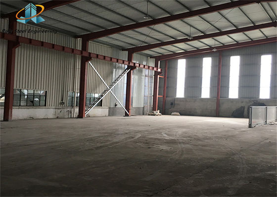 Q355B Struttura in acciaio prefabbricata Struttura in acciaio da magazzino