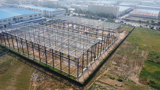 4000m2 struttura in acciaio prefabbricata magazzino H sezione acciaio