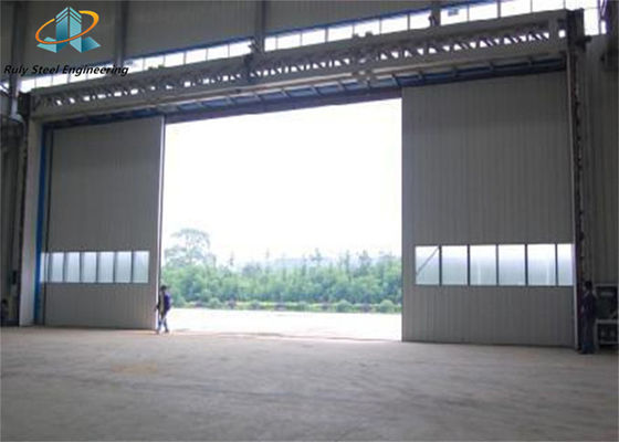 Hangar di strutture in acciaio prefabbricate ad alta span per lo stoccaggio e la manutenzione degli aeromobili