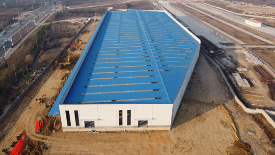 Q235B Costruzione di strutture in acciaio Costruzioni in acciaio prefabbricate con pannelli isolanti