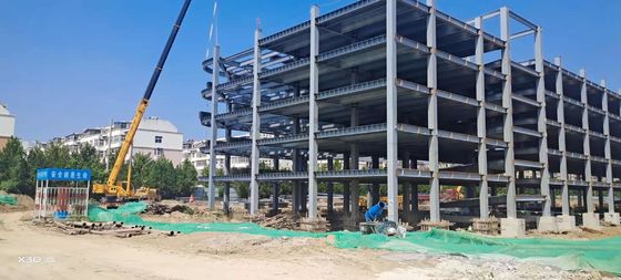 Grandi spazi prefabbricati/prefabbricati Edificio Struttura in acciaio Magazzino Metallo galvanizzato Q235/Q355 H Sezione Cornice Laboratorio