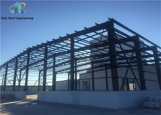 Fabbricazione Componente in acciaio verniciato/galvanizzato ad alta resistenza a bassa lega Bolt/connessione saldata Struttura in acciaio prefabbricata