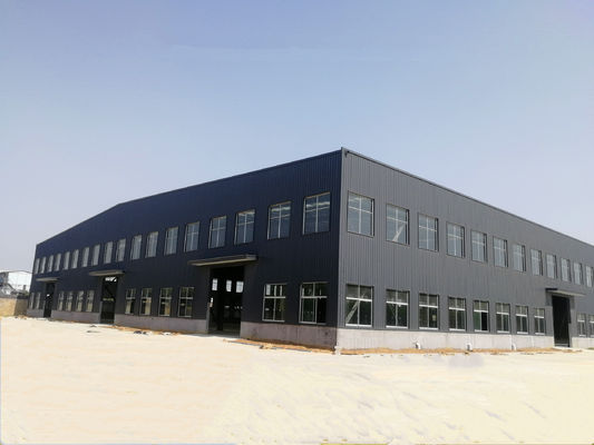 Acciaio leggero Stabile Lunga durata di vita Sezione H personalizzata Acciaio verniciato/galvanizzato Cornice del portale Struttura in acciaio prefabbricata