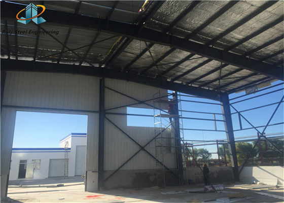 Grandi spazi prefabbricati/prefabbricati H Beam Design Edificio Metallo Q355/Q235 fabbrica magazzino laboratorio struttura in acciaio
