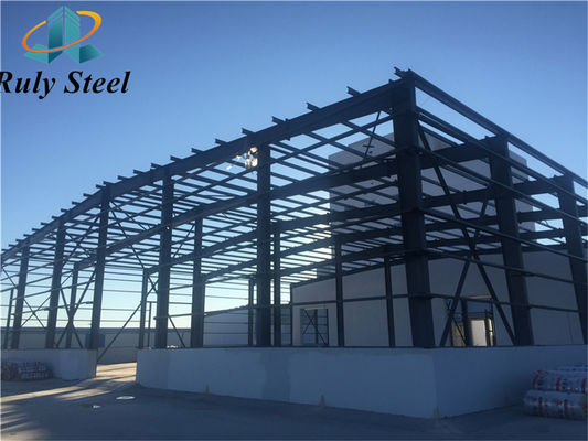 Facilità di assemblaggio Large Span Low Cost High Quality Seismic Space Customized Prefab Steel Structure Warehouse