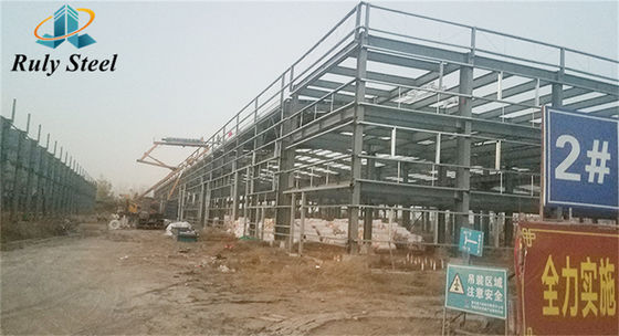 Facilità di assemblaggio Large Span Low Cost High Quality Seismic Space Customized Prefab Steel Structure Warehouse