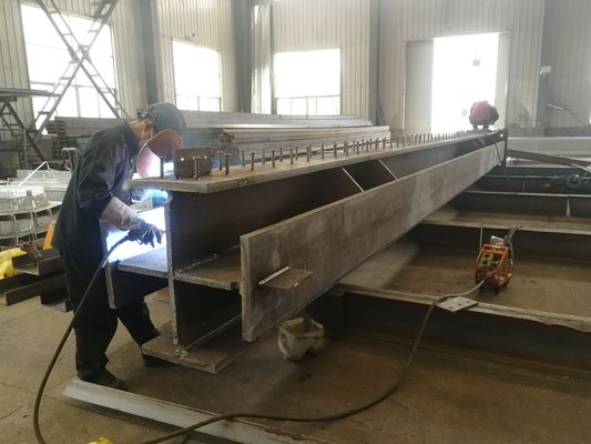 Edificio di fabbrica industriale di alta qualità Struttura in acciaio prefabbricata