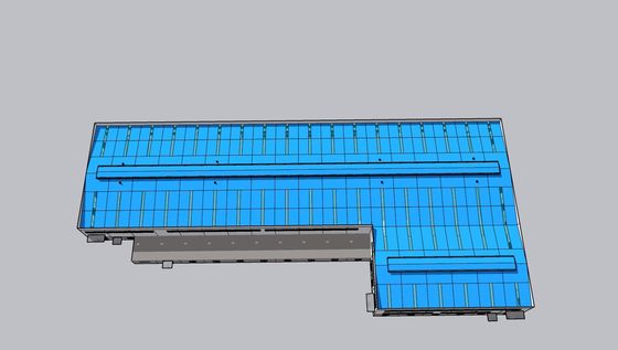 Progetto di magazzino industriale Edificio Q235B/Q355b